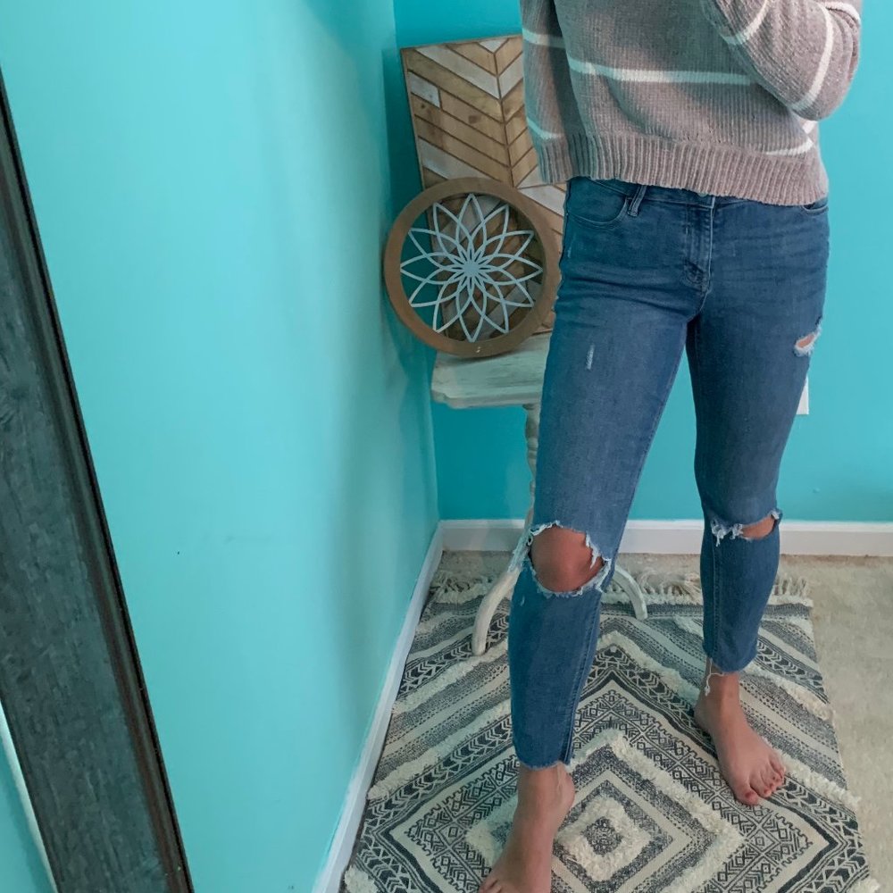 Cropped Jeans